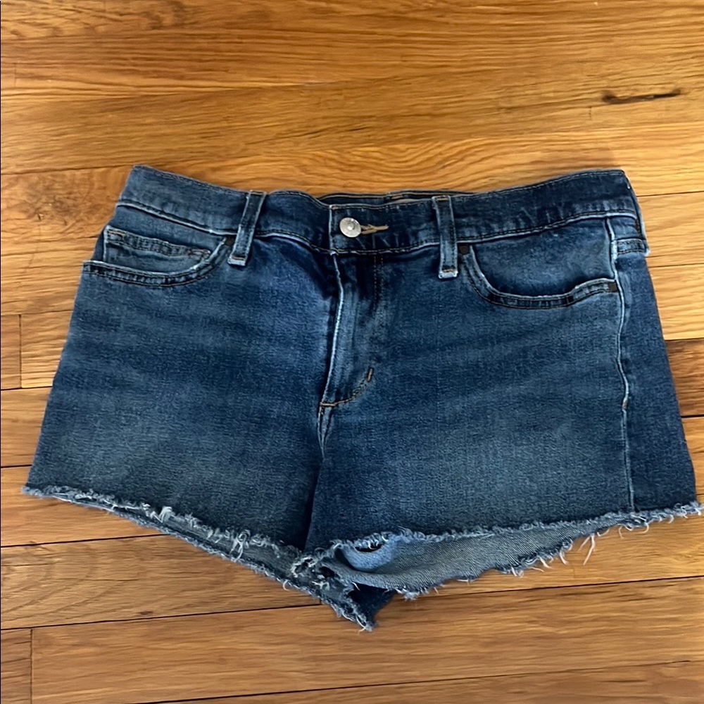 Joe's Jeans Blue Jean Shorts Distressed Casual